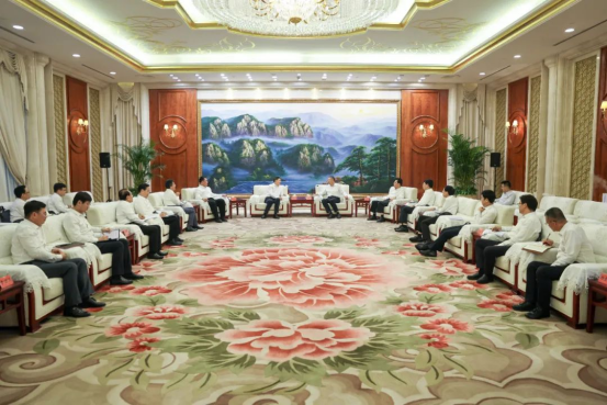 杨长利拜会宁夏回族自治区党...